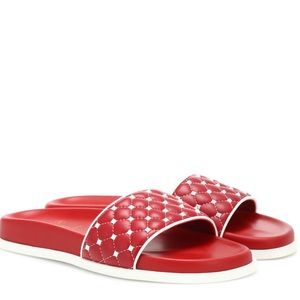 100% Valentino slides/ sandals sz38.5